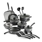 18 Piece Non-Stick Cookware Set, Steel Non Stick