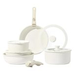 CSCDD Pans Set, Nonstick Cookware Sets Detachable