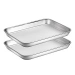 MJWDP 2 Pcs Baking Sheets Set Chef Cookie Sheets