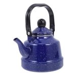 AJIEYMXG Enamel Kettle Stove Top Tea Kettle Glass