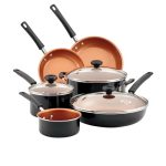 CSCDD 14-Piece Ceramic Nonstick Cookware Set with