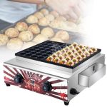 LPLYAA Commercial Takoyaki Maker,Electric Takoyaki