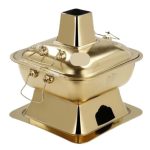 ZOCWJK Chinese Hot Pot Stainless Steel Hot Pot