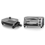 BLACK+DECKER 4-Slice Toaster Oven, TO1313SBD, Even